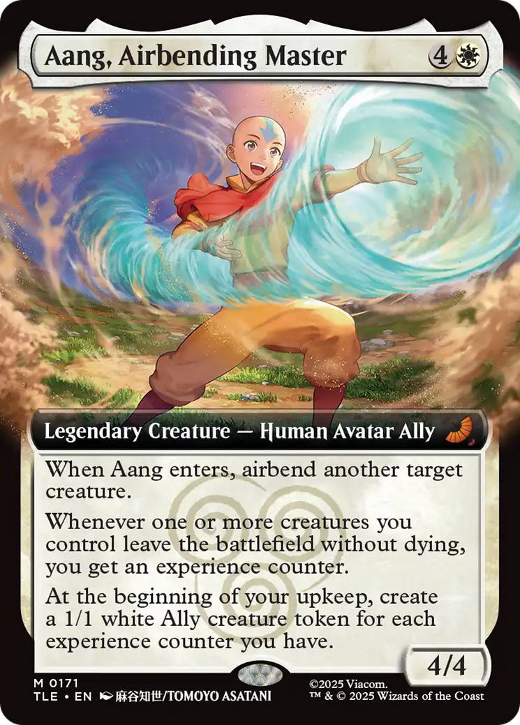 Aang, Airbending Master (Extended Art) [Avatar: The Last Airbender: Eternal-Legal] | Gear Gaming Bentonville