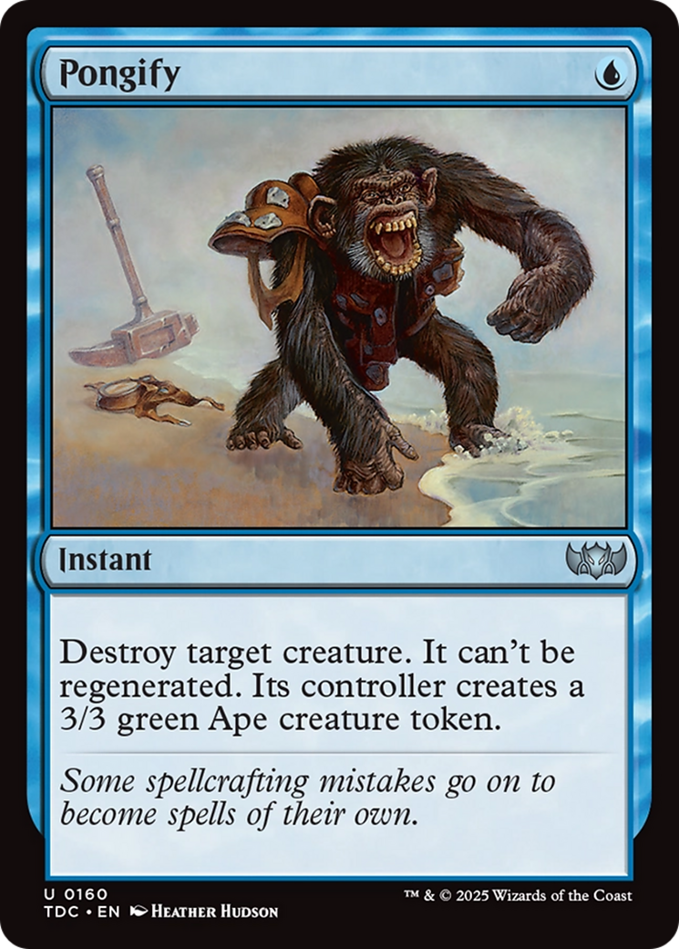 Pongify [Tarkir: Dragonstorm Commander] | Gear Gaming Bentonville