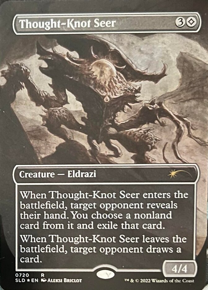 Thought-Knot Seer (720) (Borderless) [Secret Lair Drop Promos] | Gear Gaming Bentonville