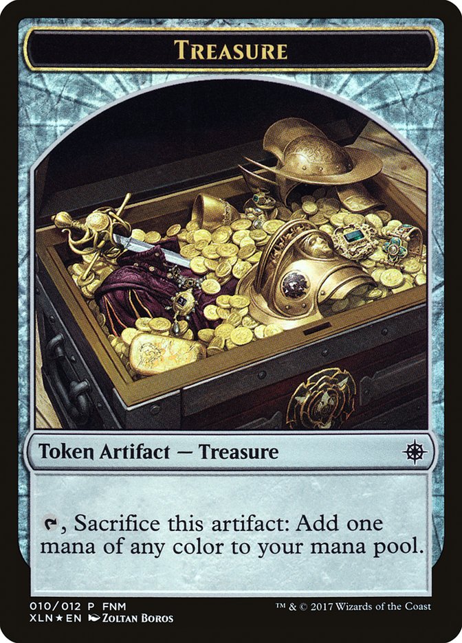 Vampire // Treasure Double-Sided Token [Friday Night Magic 2017] | Gear Gaming Bentonville
