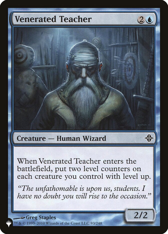 Venerated Teacher [The List] | Gear Gaming Bentonville