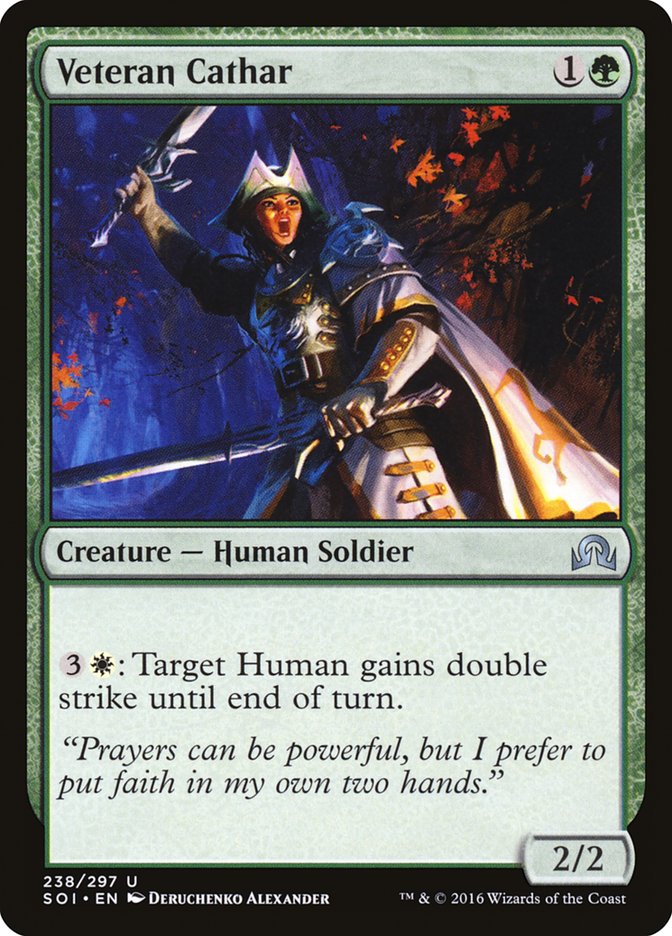 Veteran Cathar [Shadows over Innistrad] | Gear Gaming Bentonville
