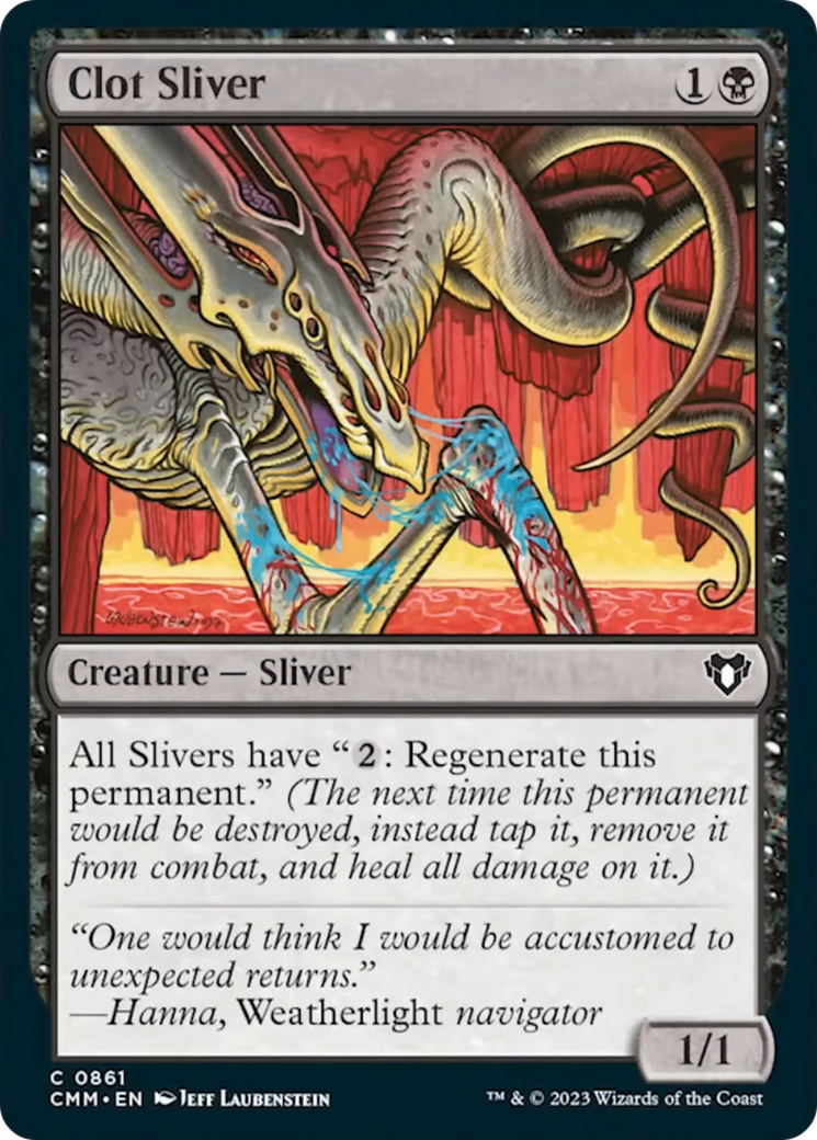 Clot Sliver [Commander Masters] | Gear Gaming Bentonville