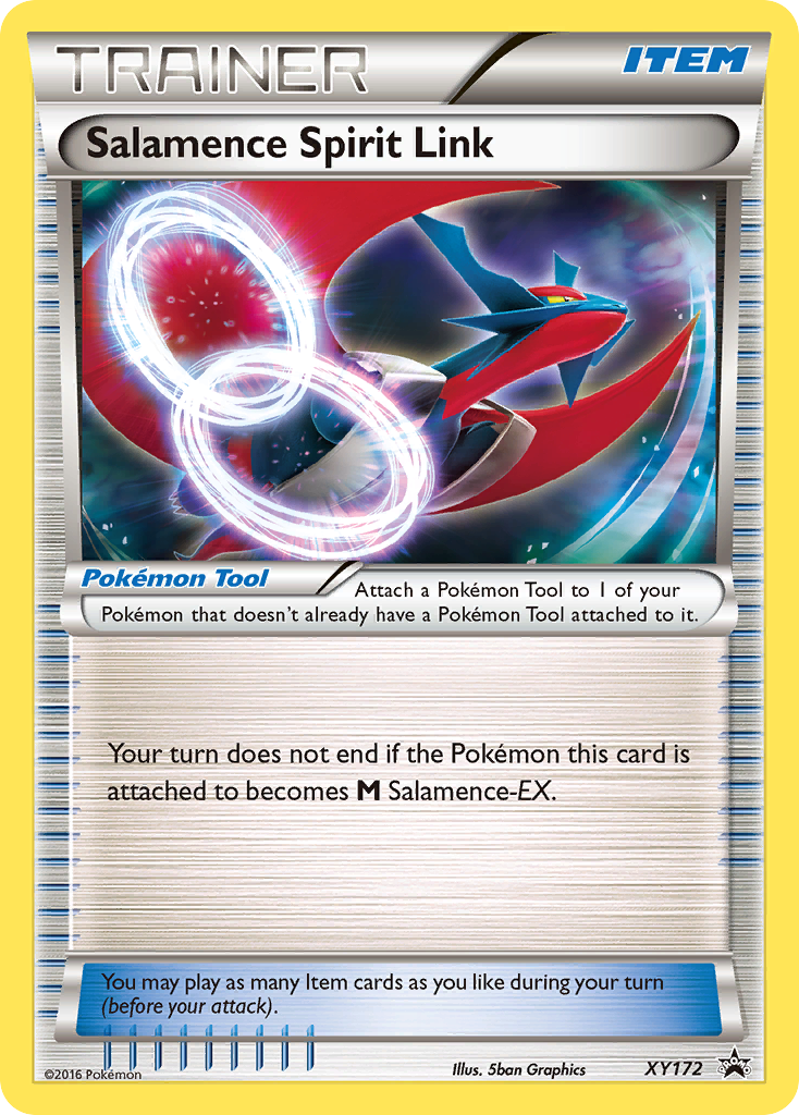 Salamence Spirit Link (XY172) [XY: Black Star Promos] | Gear Gaming Bentonville