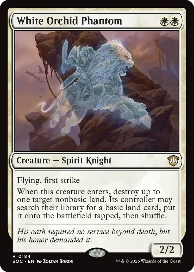 White Orchid Phantom [Secrets of Strixhaven Commander] | Gear Gaming Bentonville