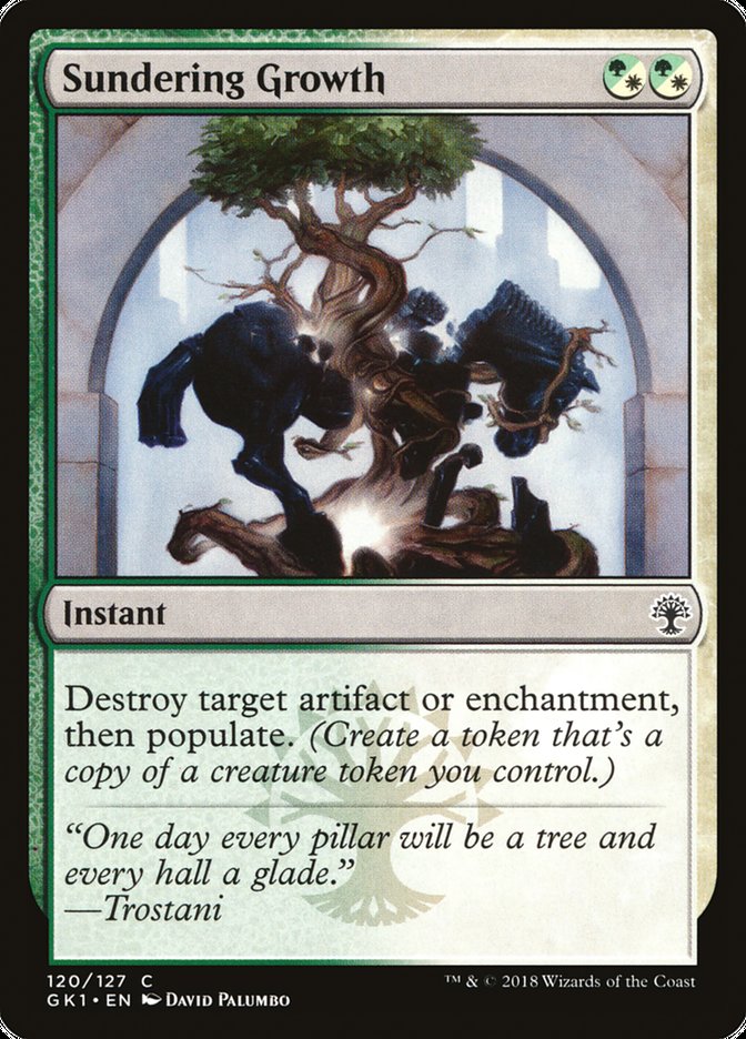 Sundering Growth [Guilds of Ravnica Guild Kit] | Gear Gaming Bentonville