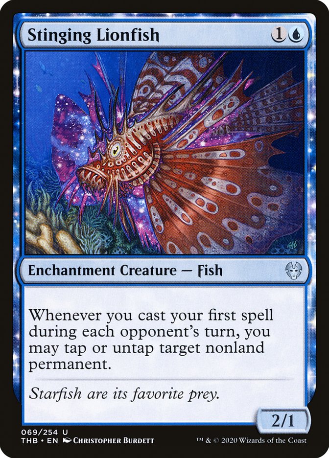 Stinging Lionfish [Theros Beyond Death] | Gear Gaming Bentonville