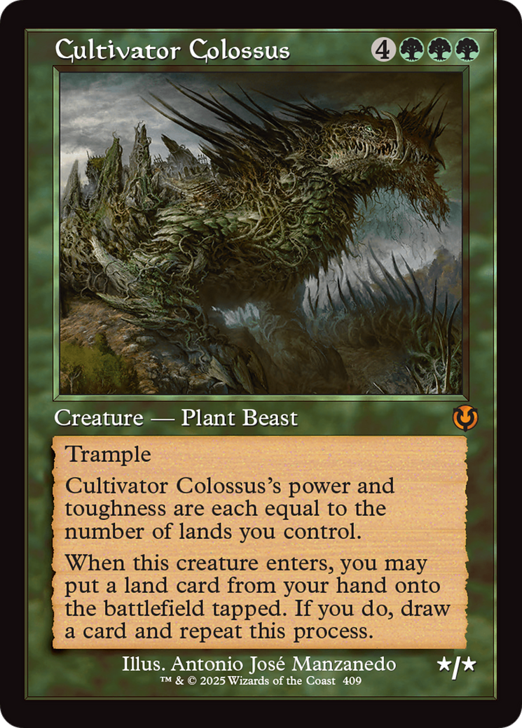 Cultivator Colossus (Retro Frame) [Innistrad Remastered] | Gear Gaming Bentonville