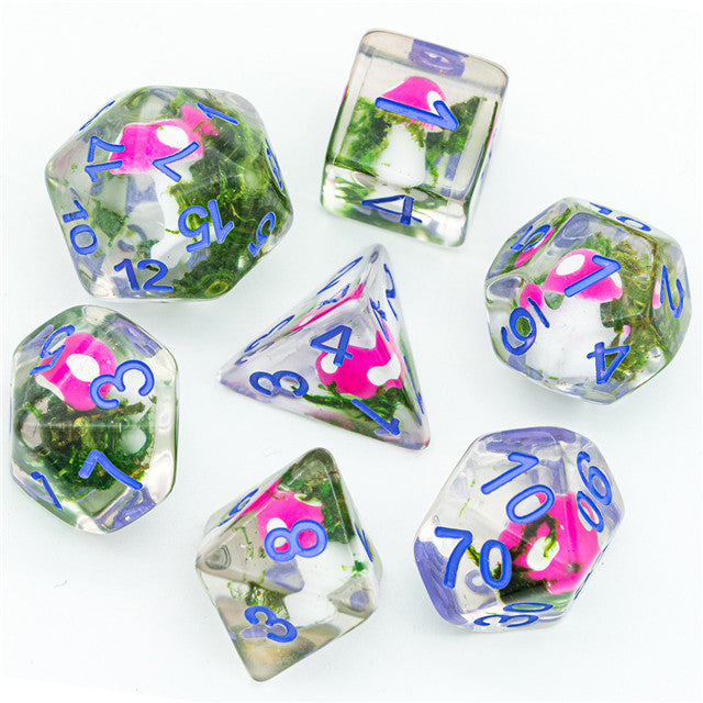 Mushroom Dice Set - Pink | Gear Gaming Bentonville