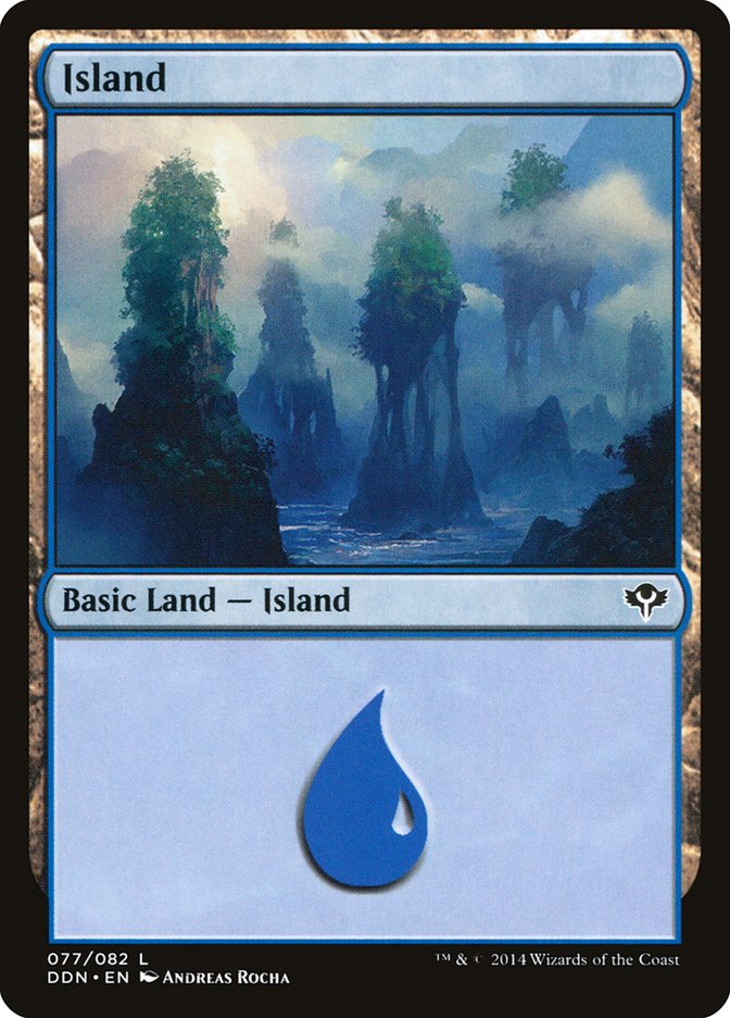 Island (77) [Duel Decks: Speed vs. Cunning] | Gear Gaming Bentonville