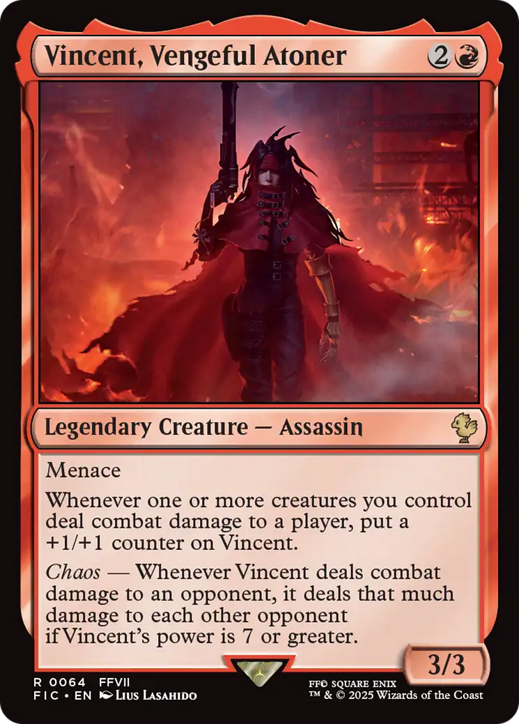 Vincent, Vengeful Atoner [FINAL FANTASY Commander] | Gear Gaming Bentonville
