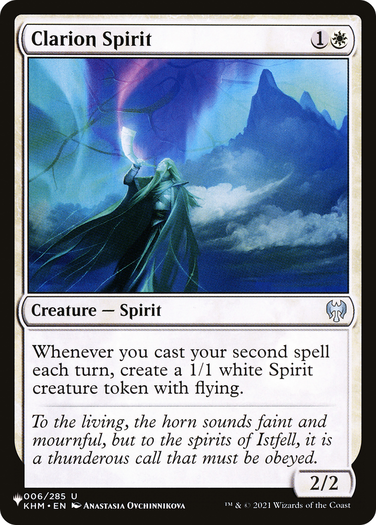 Clarion Spirit [The List Reprints] | Gear Gaming Bentonville