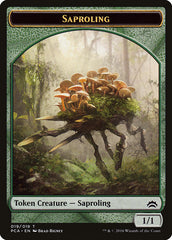 Angel // Saproling Double-Sided Token [Planechase Anthology Tokens] | Gear Gaming Bentonville