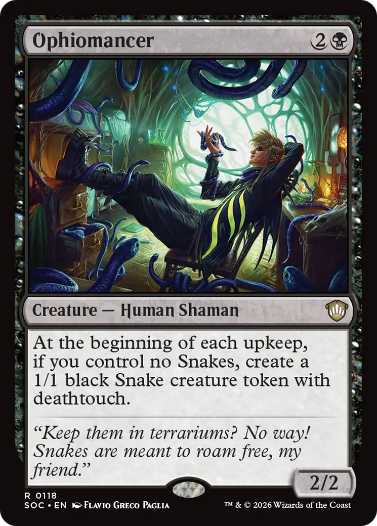 Ophiomancer [Secrets of Strixhaven Commander] | Gear Gaming Bentonville