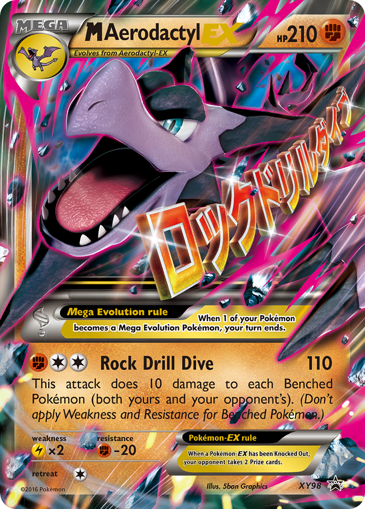 M Aerodactyl EX (XY98) [XY: Black Star Promos] | Gear Gaming Bentonville