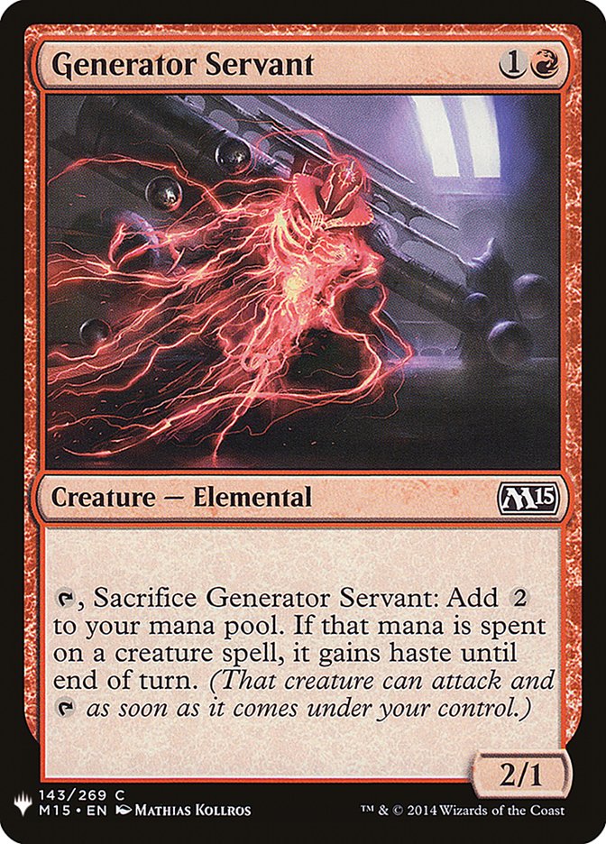 Generator Servant [Mystery Booster] | Gear Gaming Bentonville