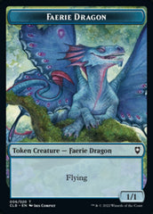 Treasure // Faerie Dragon Double-Sided Token [Commander Legends: Battle for Baldur's Gate Tokens] | Gear Gaming Bentonville