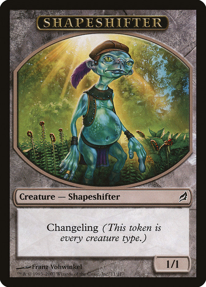 Shapeshifter Token [Lorwyn Tokens] | Gear Gaming Bentonville