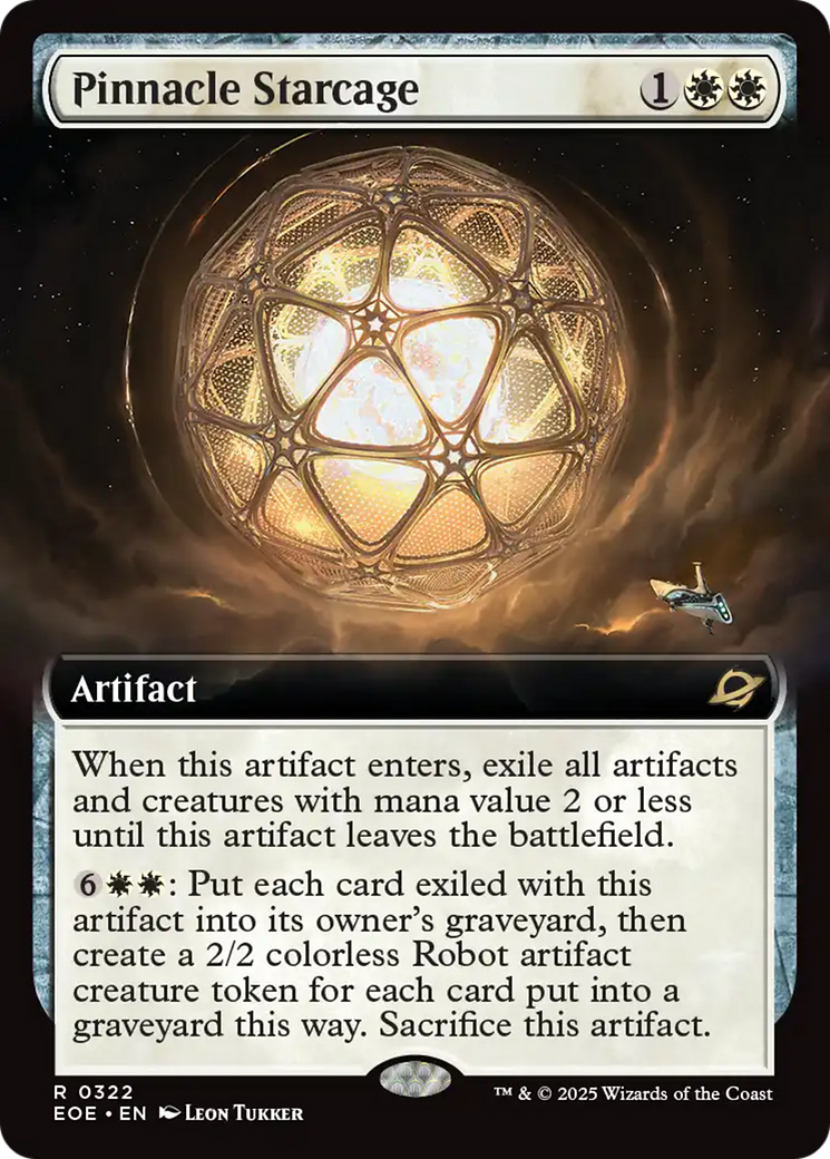 Pinnacle Starcage (Extended Art) [Edge of Eternities] | Gear Gaming Bentonville