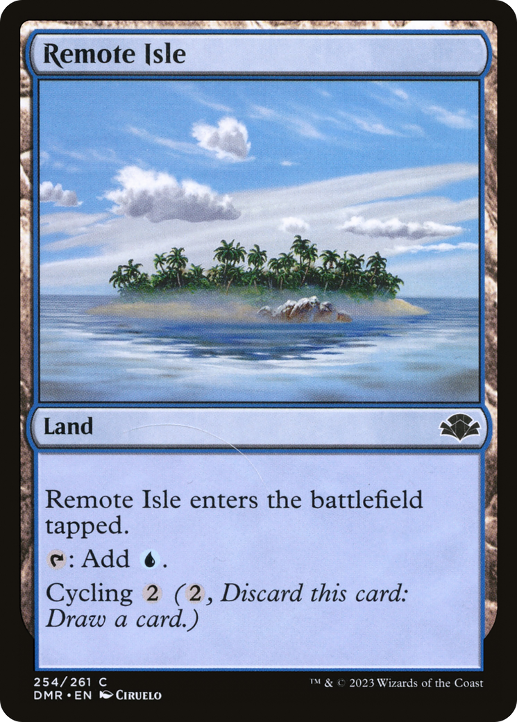Remote Isle [Dominaria Remastered] | Gear Gaming Bentonville