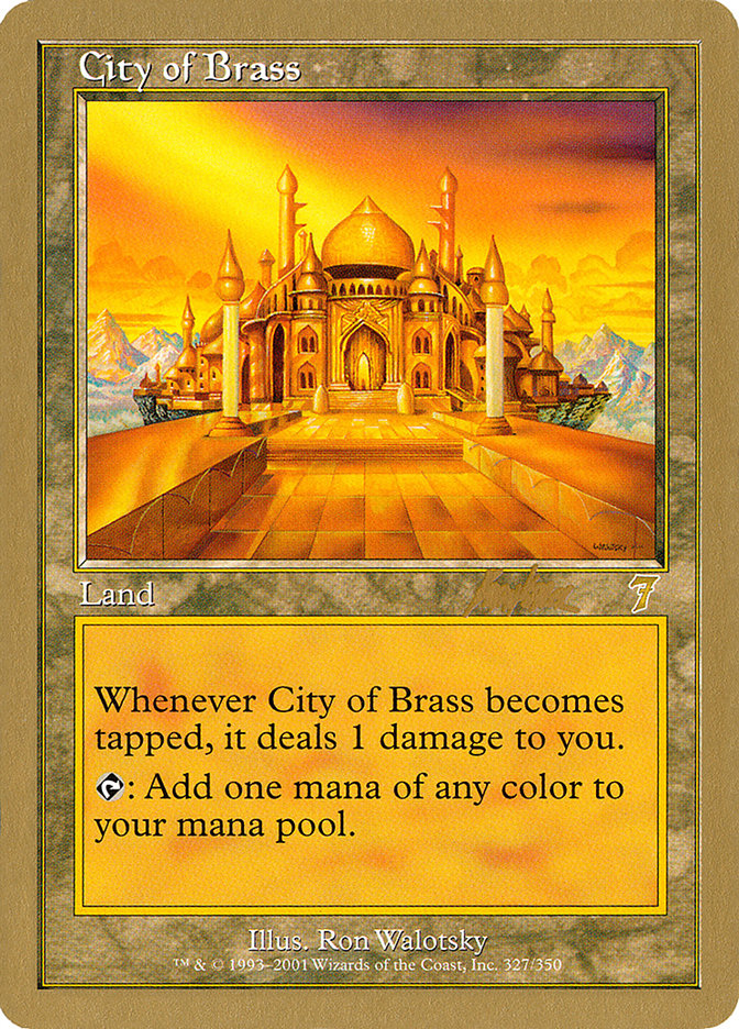 City of Brass (Brian Kibler) [World Championship Decks 2002] | Gear Gaming Bentonville