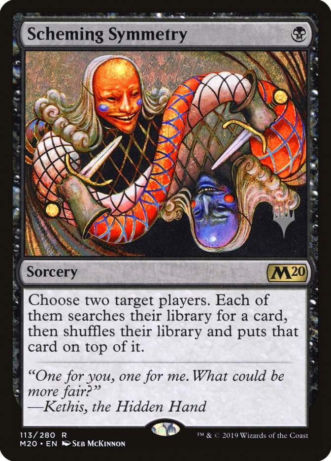 Scheming Symmetry (Promo Pack) [Core Set 2020 Promos] | Gear Gaming Bentonville