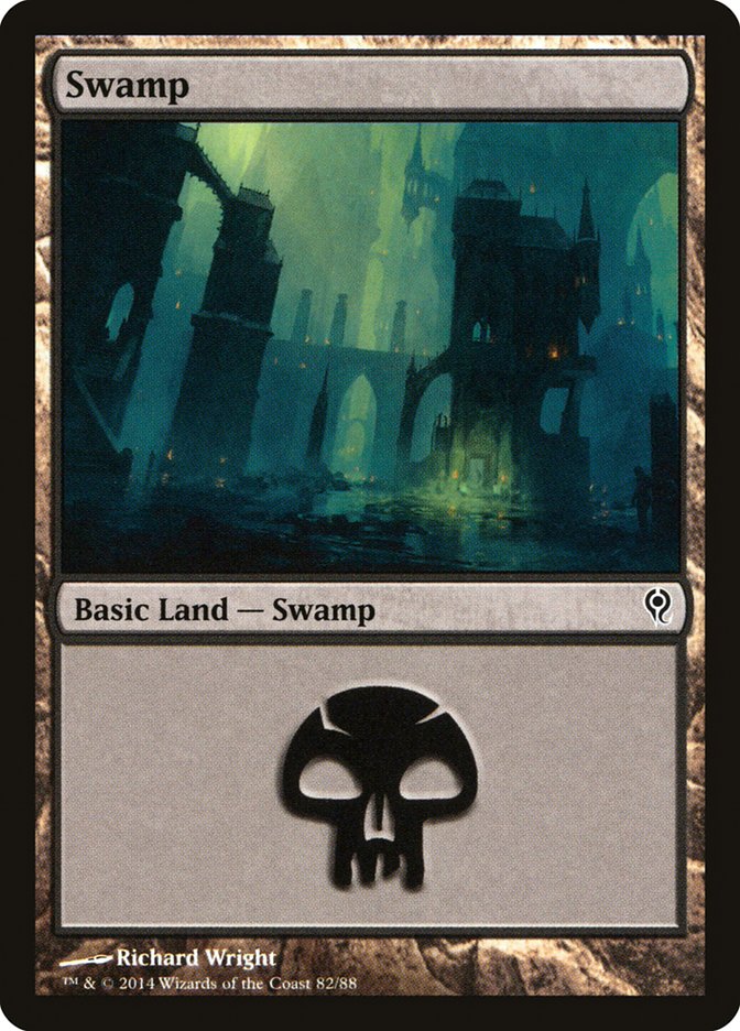 Swamp (82) [Duel Decks: Jace vs. Vraska] | Gear Gaming Bentonville