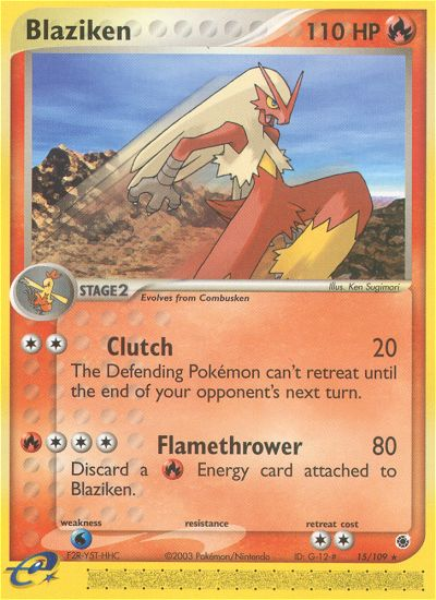 Blaziken (15/109) [EX: Ruby & Sapphire] | Gear Gaming Bentonville