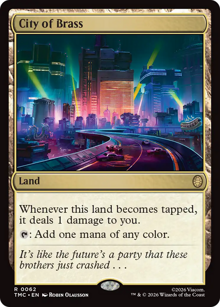City of Brass [Teenage Mutant Ninja Turtles Commander] | Gear Gaming Bentonville