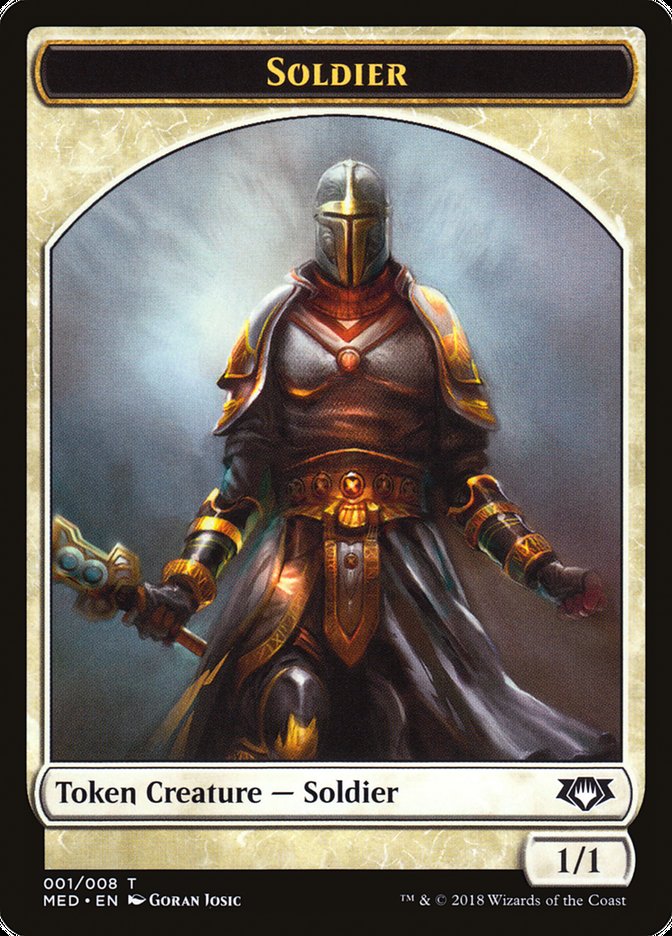 Soldier Token [Mythic Edition Tokens] | Gear Gaming Bentonville