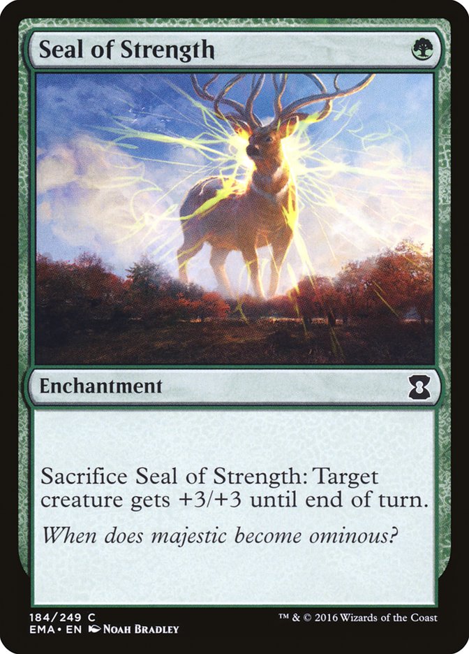 Seal of Strength [Eternal Masters] | Gear Gaming Bentonville