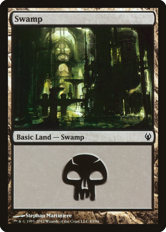 Swamp (83) [Duel Decks: Izzet vs. Golgari] | Gear Gaming Bentonville