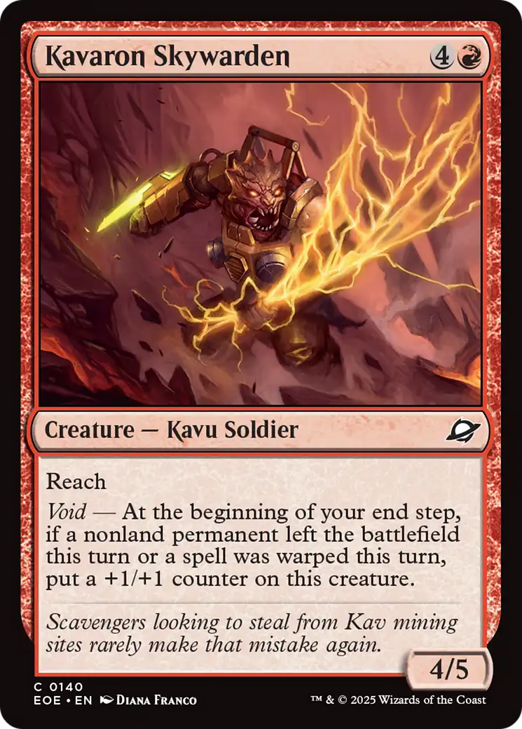 Kavaron Skywarden [Edge of Eternities] | Gear Gaming Bentonville