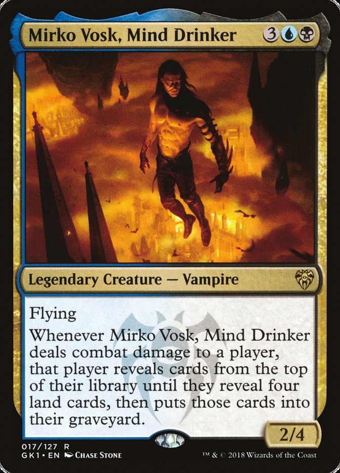 Mirko Vosk, Mind Drinker [Guilds of Ravnica Guild Kit] | Gear Gaming Bentonville