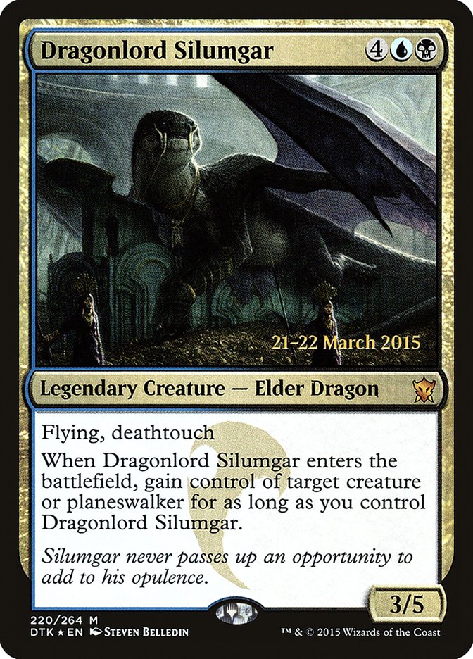 Dragonlord Silumgar [Dragons of Tarkir Prerelease Promos] | Gear Gaming Bentonville