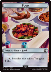 Hero (0002) // Food Double-Sided Token [FINAL FANTASY Tokens] | Gear Gaming Bentonville