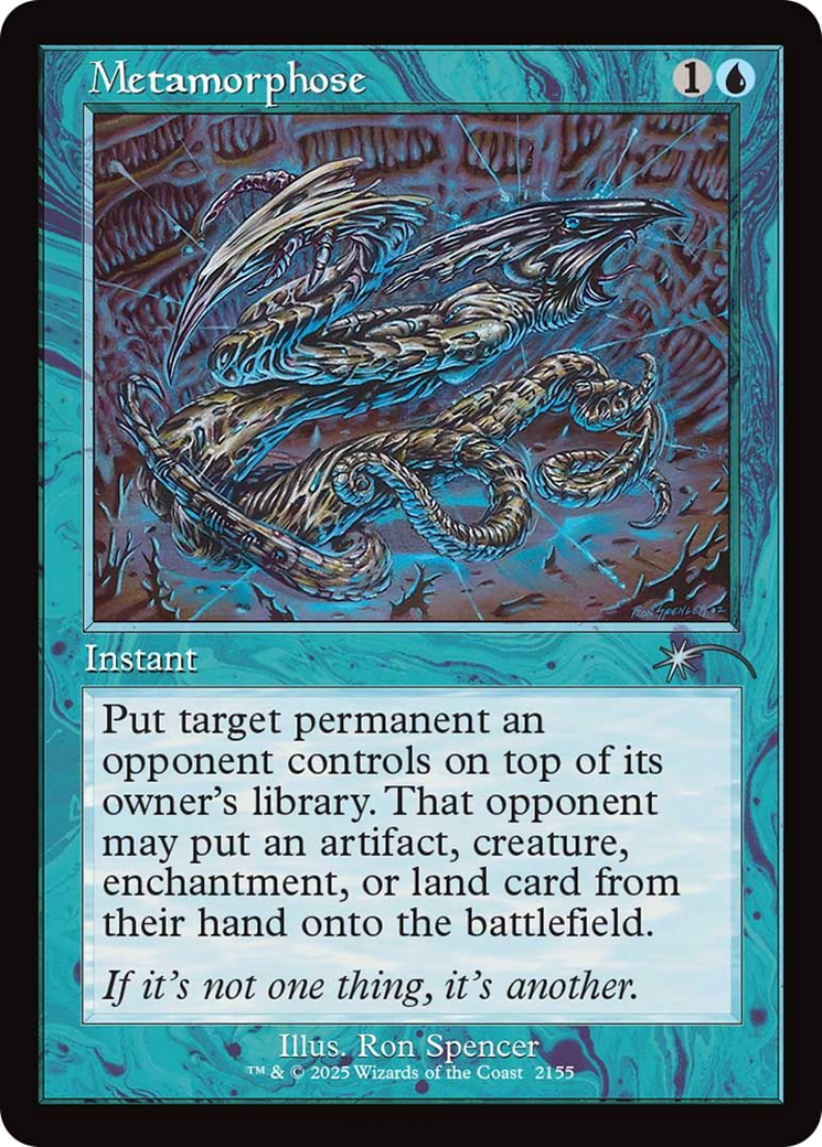 Metamorphose (Retro Frame) [Secret Lair Drop Series] | Gear Gaming Bentonville