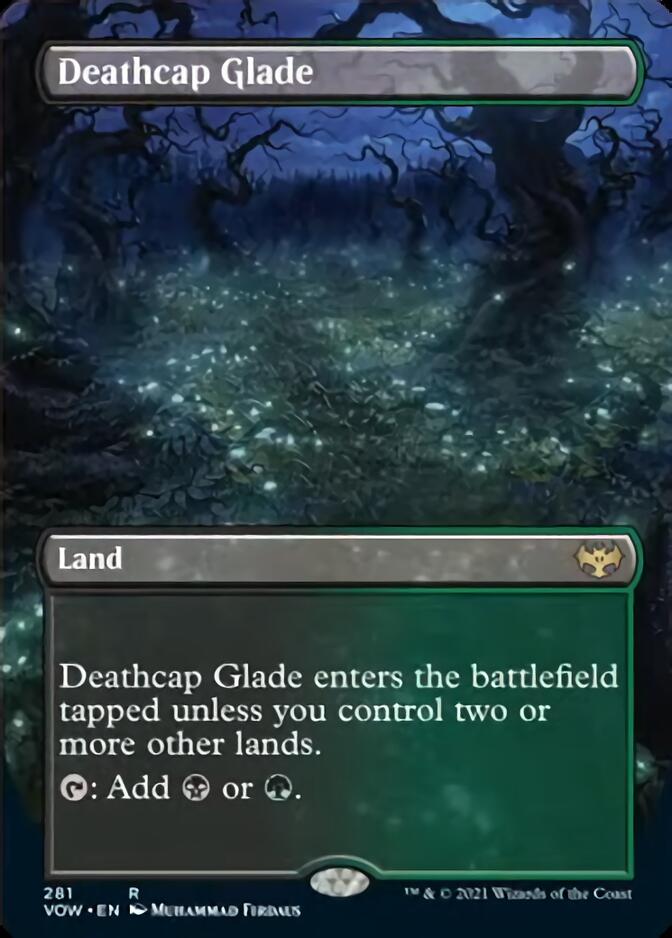 Deathcap Glade (Borderless Alternate Art) [Innistrad: Crimson Vow] | Gear Gaming Bentonville