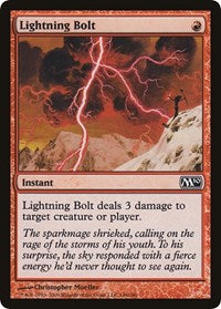 Lightning Bolt (M10) (Oversized) [Oversize Cards] | Gear Gaming Bentonville