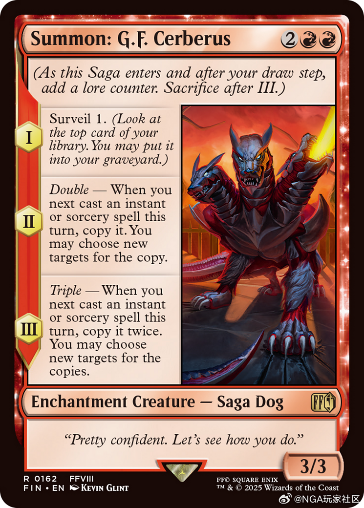 Summon: G.F. Cerberus [FINAL FANTASY] | Gear Gaming Bentonville