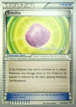 Eviolite (91/101) (Terraki-Mewtwo - Shuto Itagaki) [World Championships 2012] | Gear Gaming Bentonville