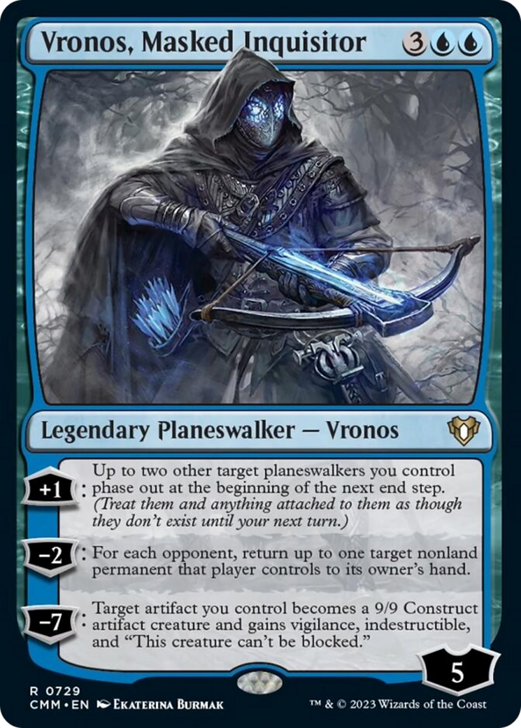 Vronos, Masked Inquisitor [Commander Masters] | Gear Gaming Bentonville