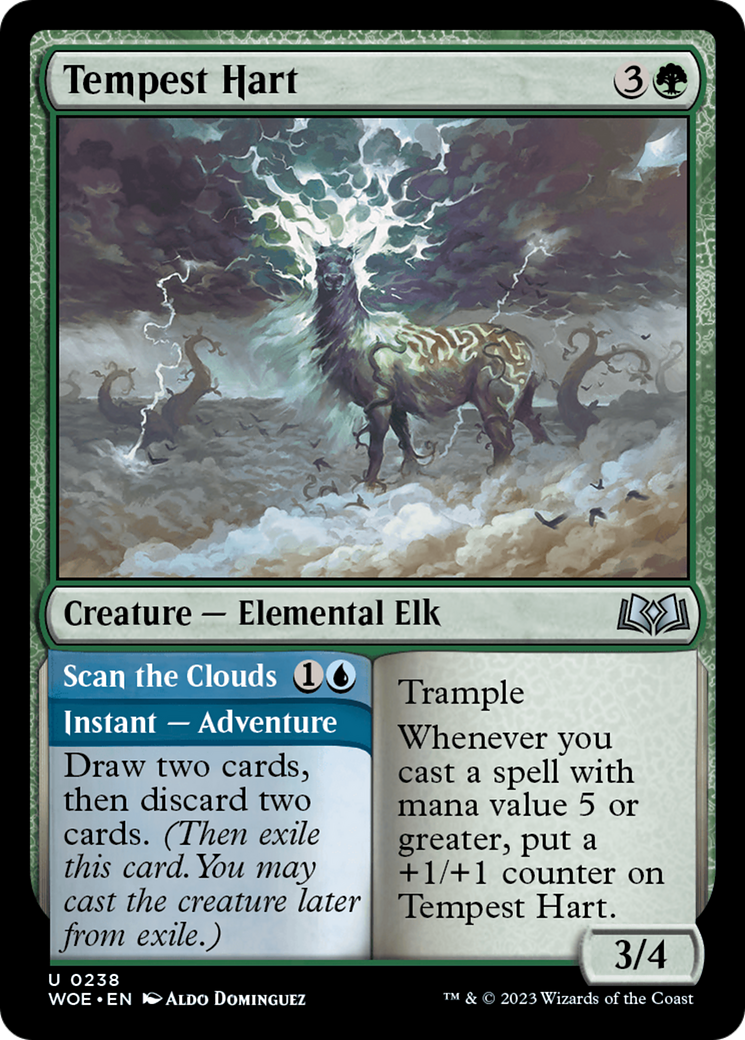 Tempest Hart // Scan the Clouds [Wilds of Eldraine] | Gear Gaming Bentonville