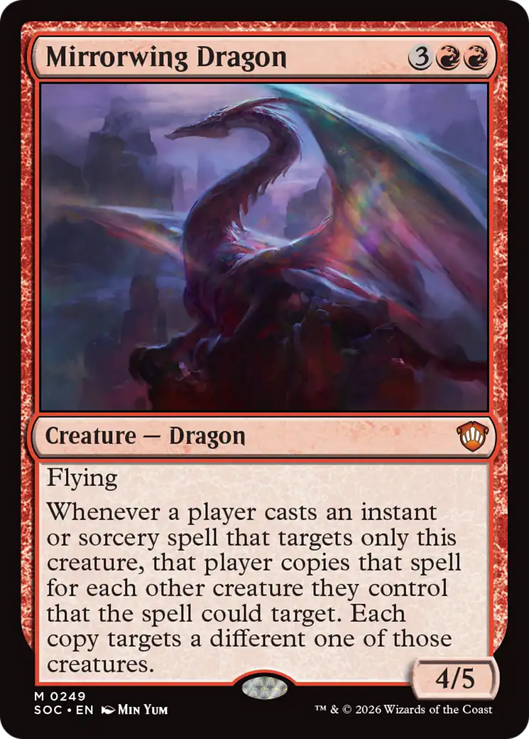 Mirrorwing Dragon [Secrets of Strixhaven Commander] | Gear Gaming Bentonville