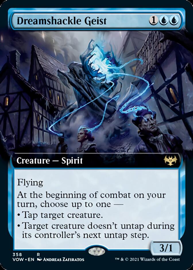 Dreamshackle Geist (Extended Art) [Innistrad: Crimson Vow] | Gear Gaming Bentonville