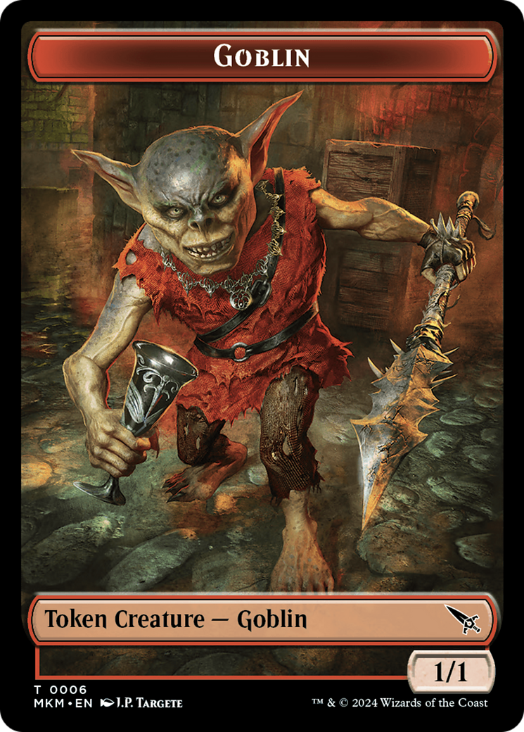 Detective // Goblin Double-Sided Token [Murders at Karlov Manor Tokens] | Gear Gaming Bentonville