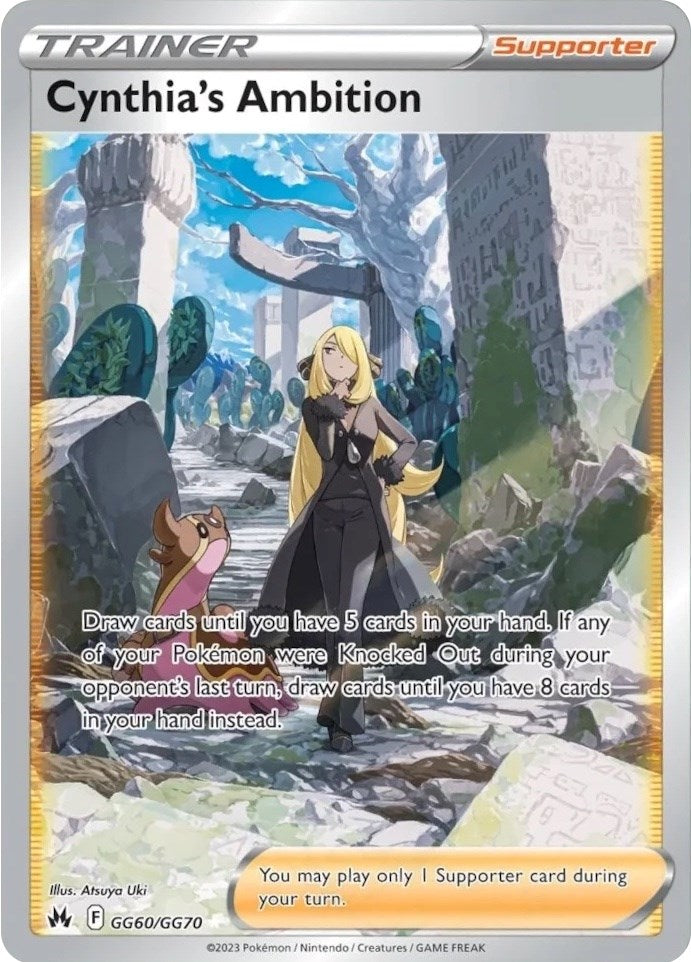 Cynthia's Ambition (GG60/GG70) [Sword & Shield: Crown Zenith] | Gear Gaming Bentonville