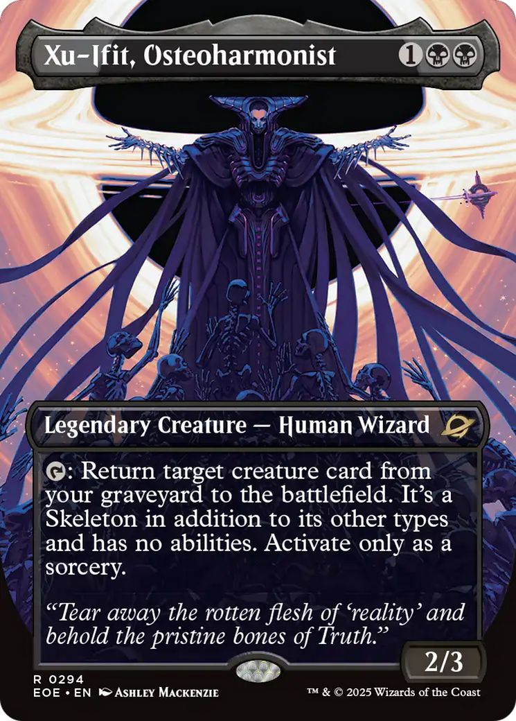 Xu-Ifit, Osteoharmonist (Borderless) [Edge of Eternities] | Gear Gaming Bentonville