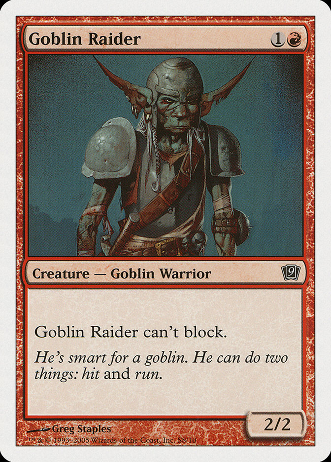 Goblin Raider [Ninth Edition] | Gear Gaming Bentonville