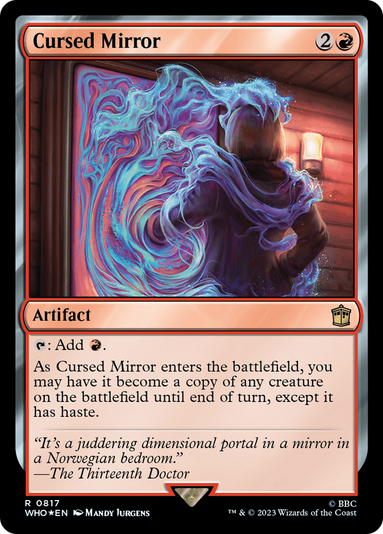 Cursed Mirror (Surge Foil) [Doctor Who] | Gear Gaming Bentonville